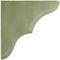 Ekena Millwork 1 3/4"W x 5 1/2"D x 5 1/2"H Stratford Wood Vintage Decor Bracket, Restoration Green BKTWD02X06X06STGR - alternate 2